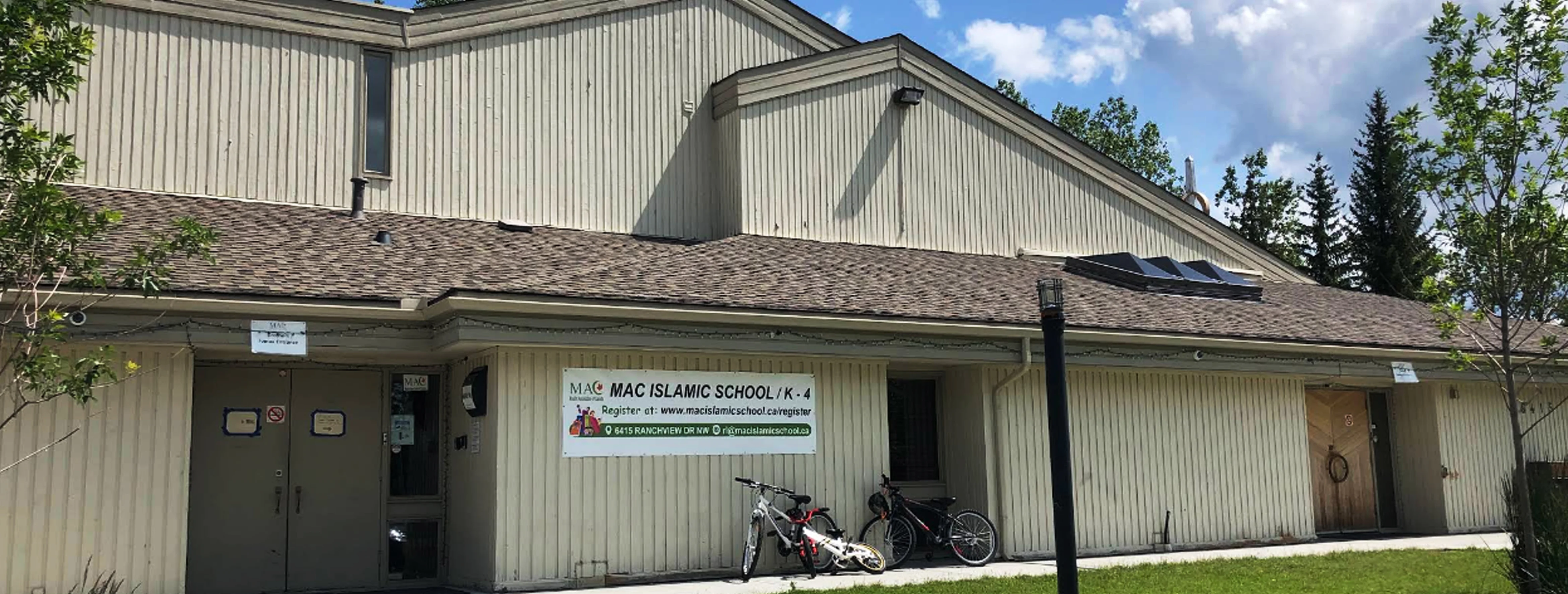 Exterior view of Al-Salam Centre Calgary building